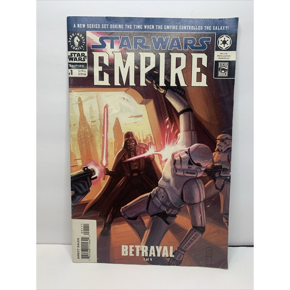 Star Wars‎ Empire #1 Dark Horse Comics 2002 Darth Vader Betrayal